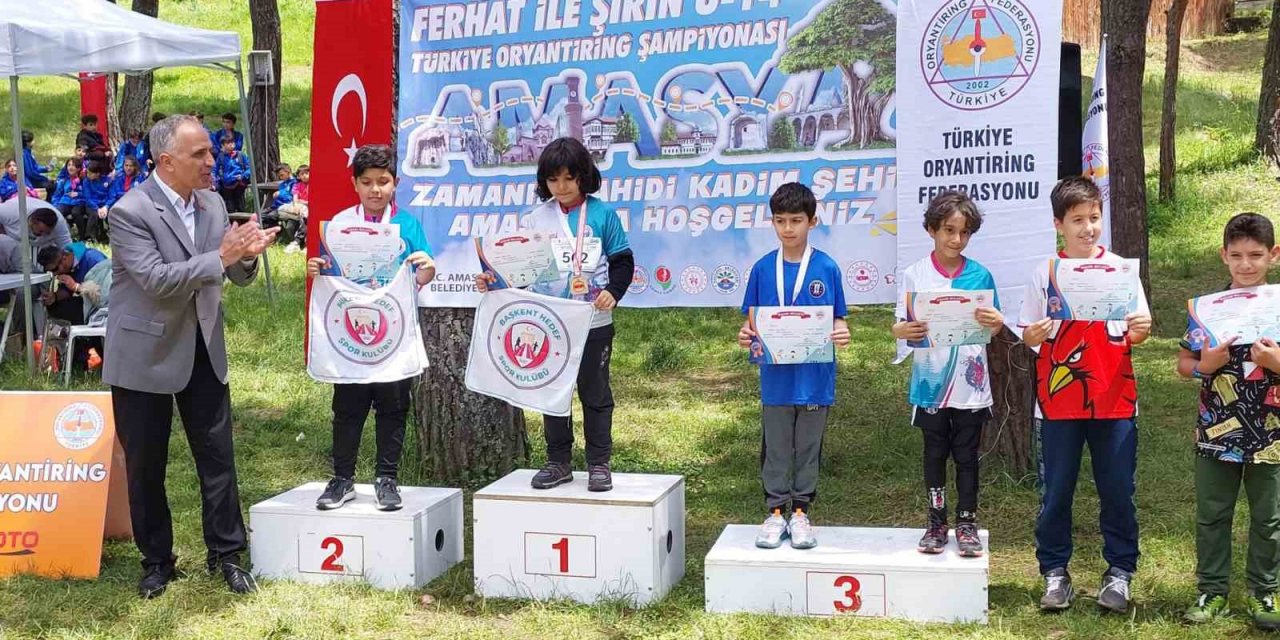 Kütahya Belediyespor Kulübü, Oryantiring Şampiyonası’nda Türkiye üçüncüsü oldu