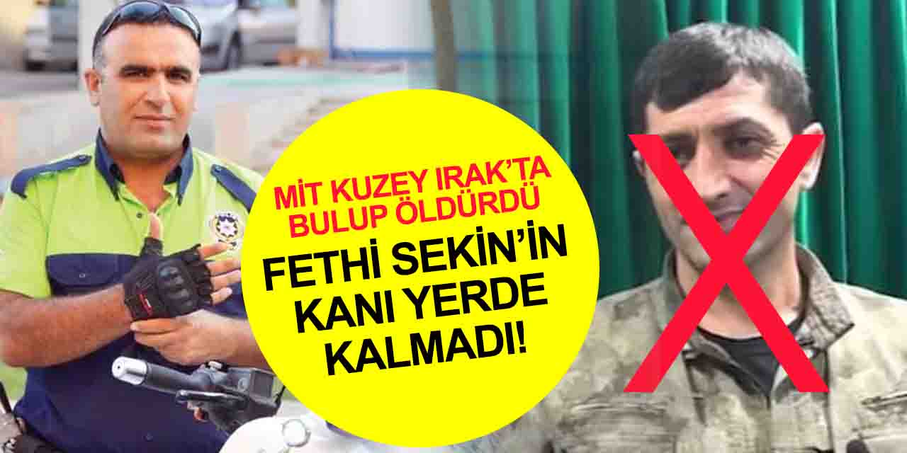 MİT, Fethi Sekin’in şehit olduğu saldırıyı organize eden PKK'nın sözde sorumlusunu etkisiz hale getirdi