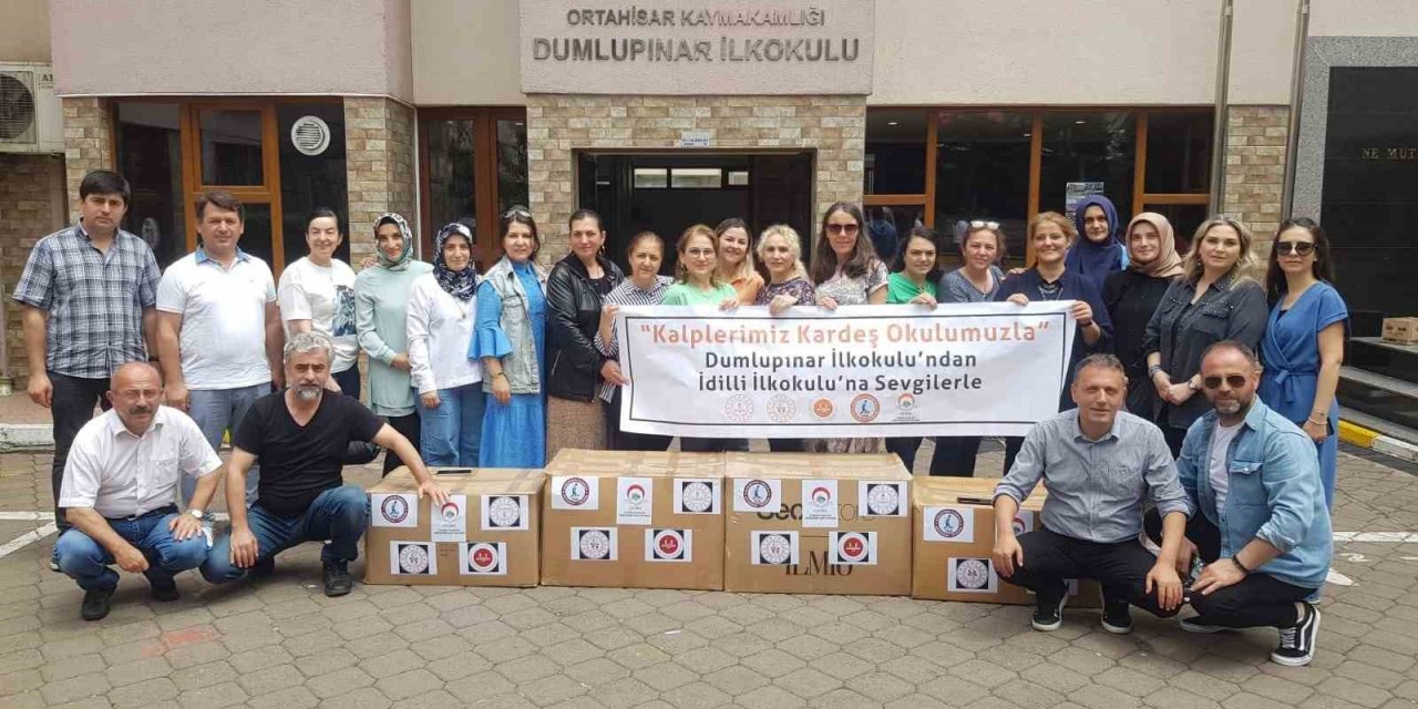 Dumlupınar’dan İdilli’ye kardeş eli uzandı