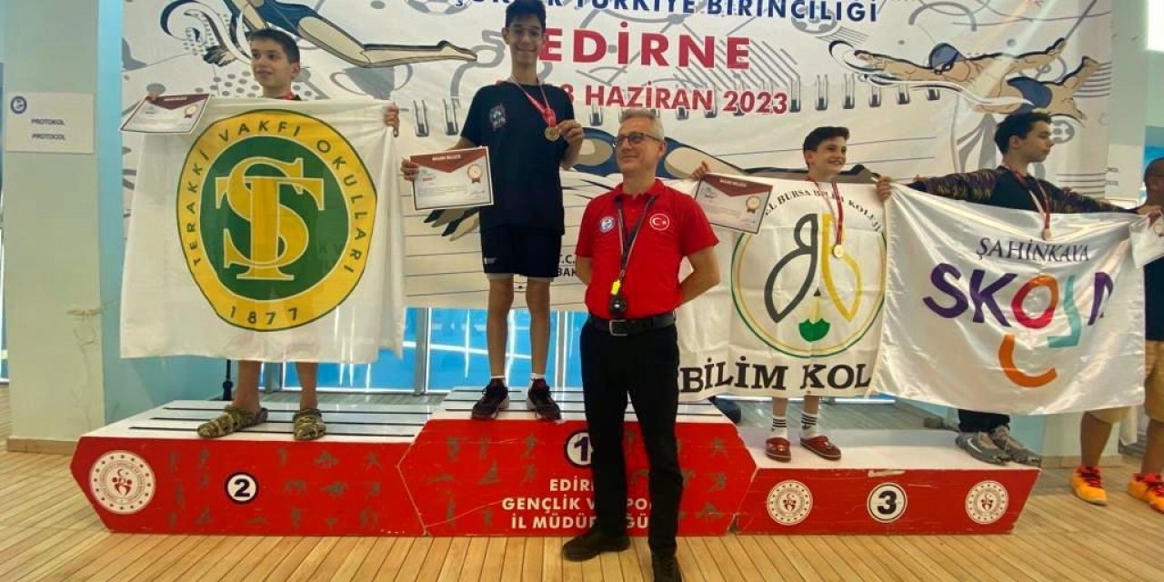 Kayserili sporcudan şampiyonada 3 Türkiye derecesi