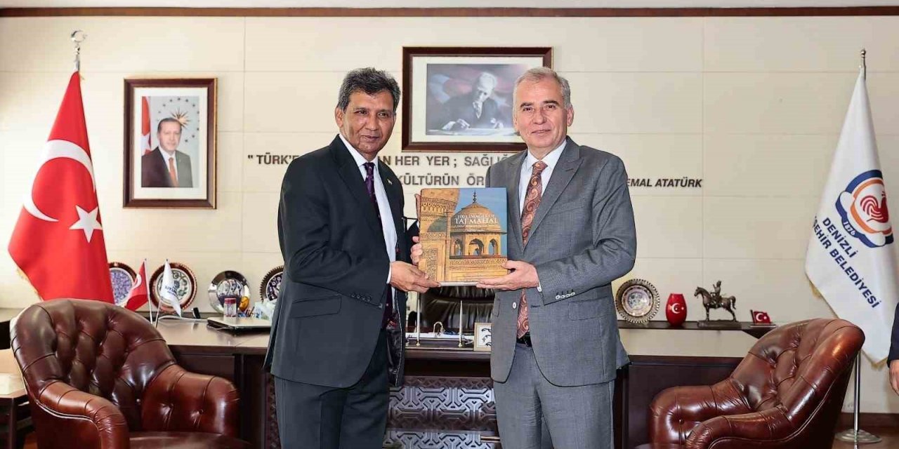 Başkan Zolan, Hindistan Büyükelçisini ağırladı