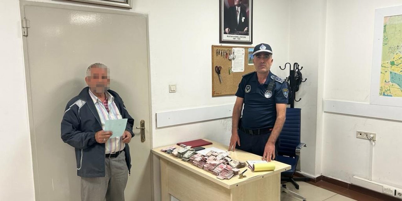 Dilencinin üzerinden 34 bin TL çıktı