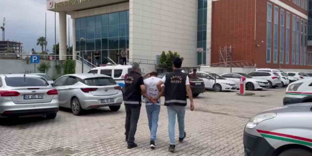 Hatay’da hırsızlık şüphelisi tutuklandı