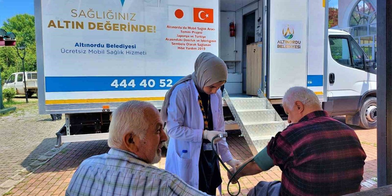 Mobil sağlık tarama aracı, 3 ayda 5 bin kişiye hizmet verdi
