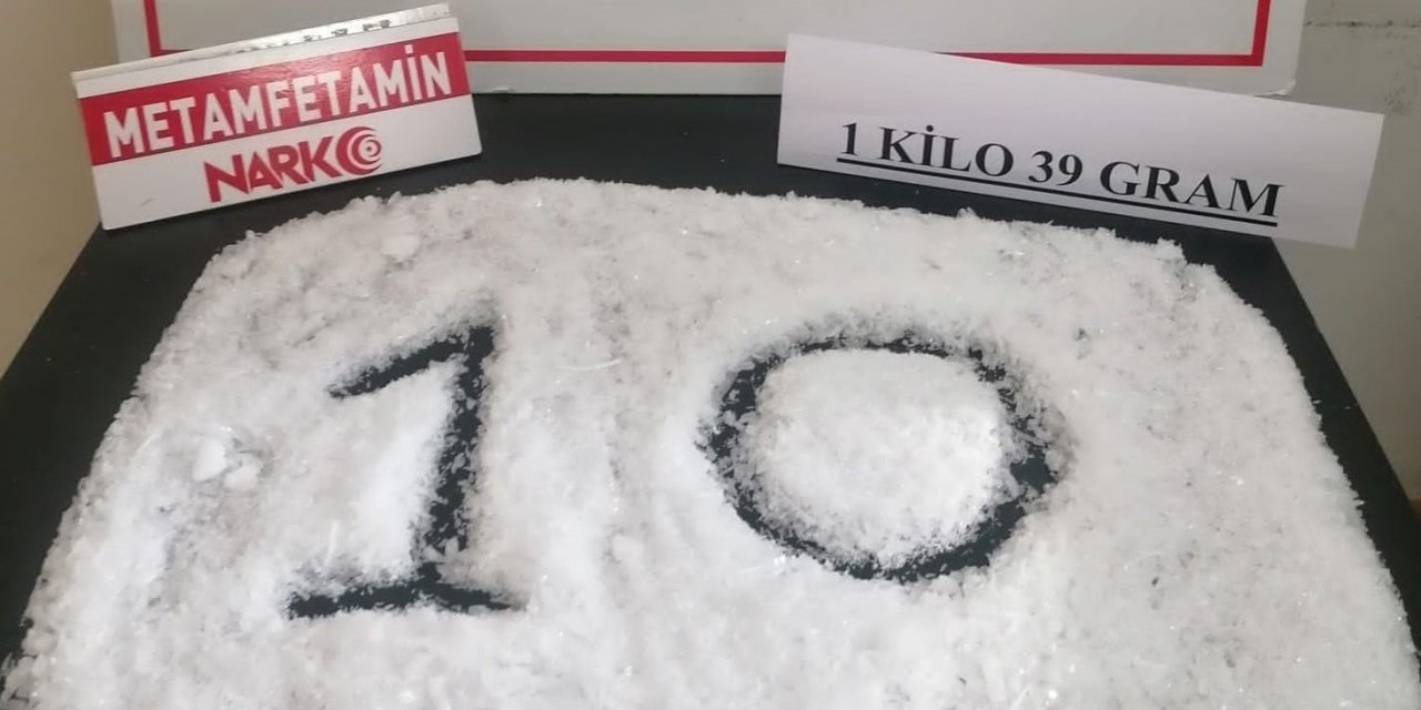 Edremit’te bir kilogram uyuşturucu ele geçirildi