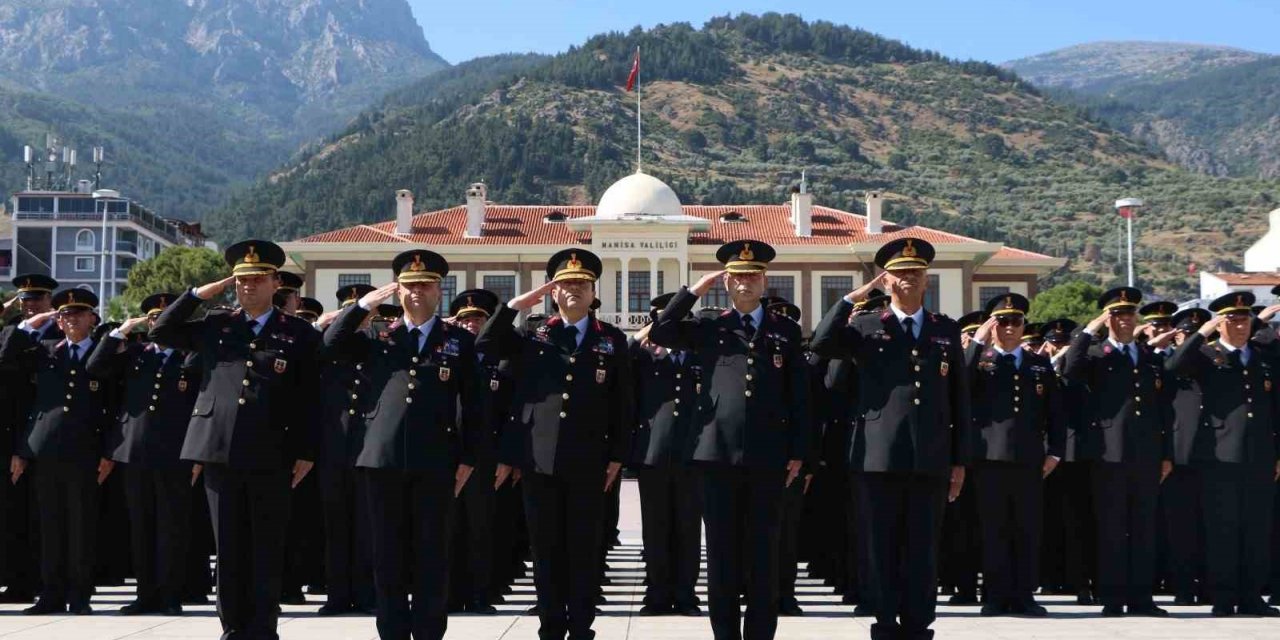 Manisa’da Jandarma Teşkilatının 184’üncü kuruluş yıl dönümü