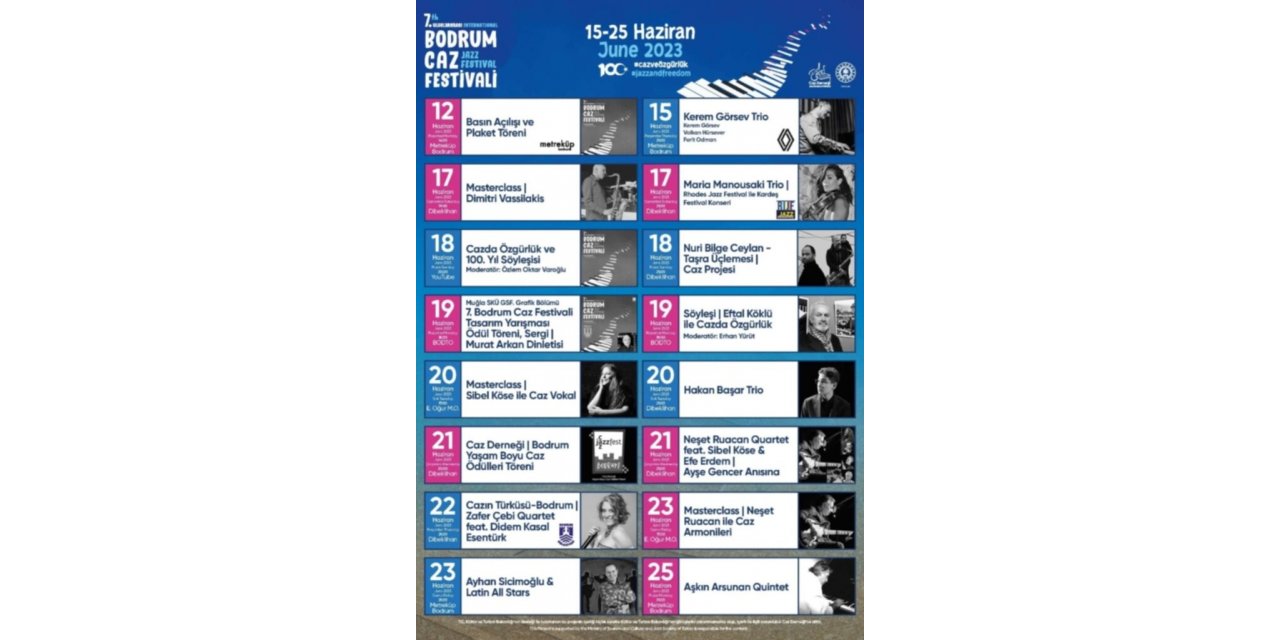 Bodrum Caz Festivali yarın başlıyor