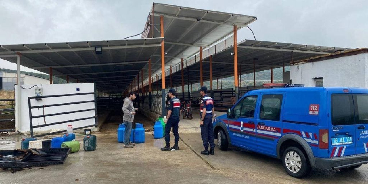 Jandarma hayvan hırsızlığı ve dolandırıcılığına karşı bilgilendirdi