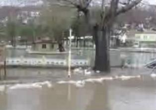 Seydişehir'de 70 evi su bastı