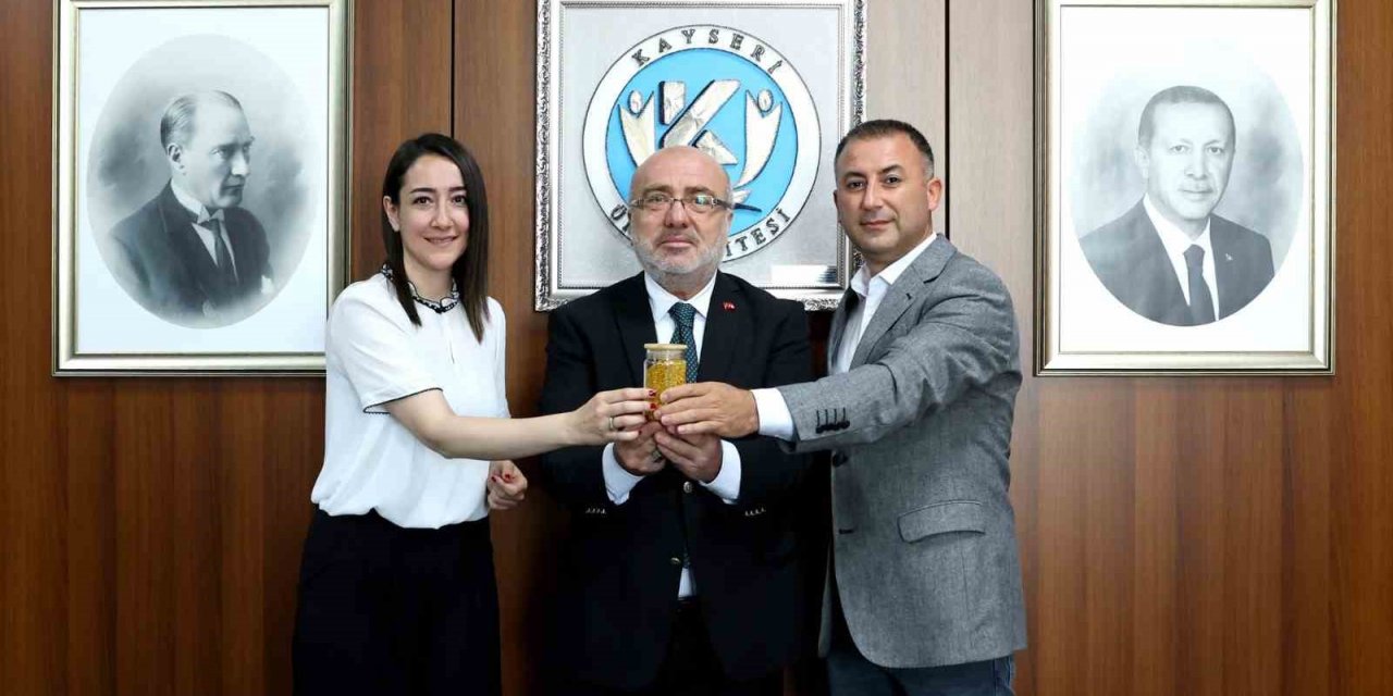 KAYÜ’de arıcılıkla ilgili projeler meyve vermeye başladı