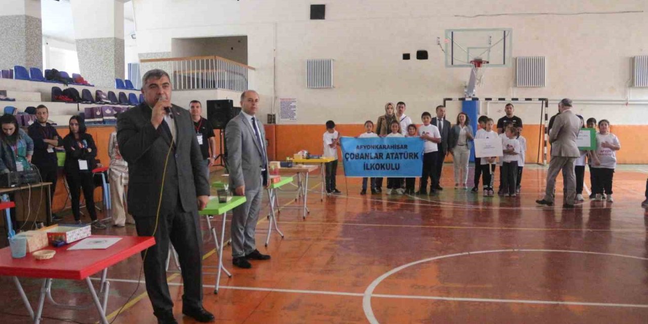 Sinanpaşa Kınık İlkokulu birinci oldu