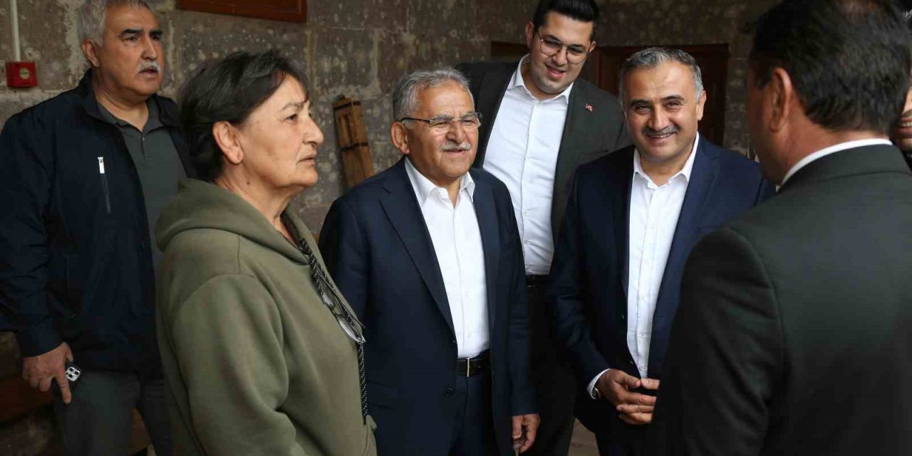 Başkan Büyükkılıç’tan Develi ve Yahyalı’ya geçmiş olsun ziyareti