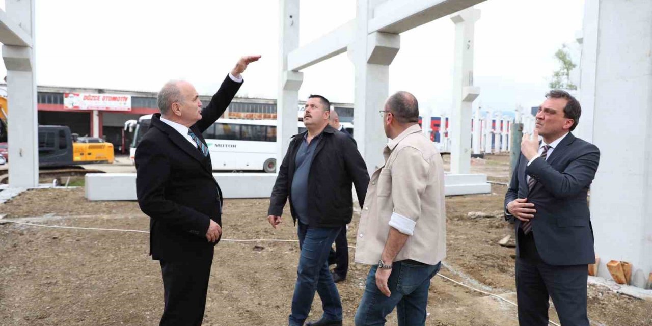 Düzce’nin en modern sanayi sitesi yükseliyor
