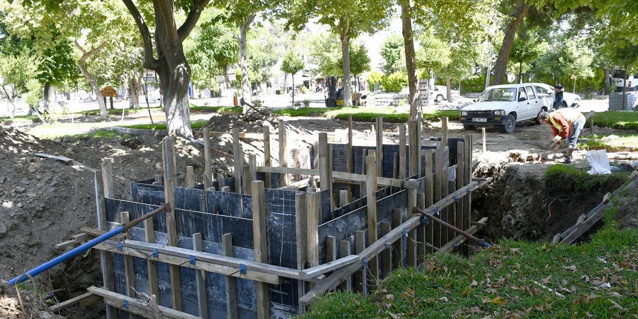 Güzelçamlı Mahallesi’ndeki park ve yeşil alanlar çoğalıyor