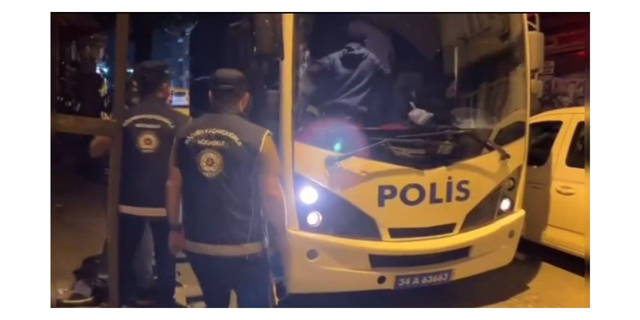 İstanbul’da, kaçak sığınmacıların yaşadığı evlere baskın: 96 göçmen yakalandı