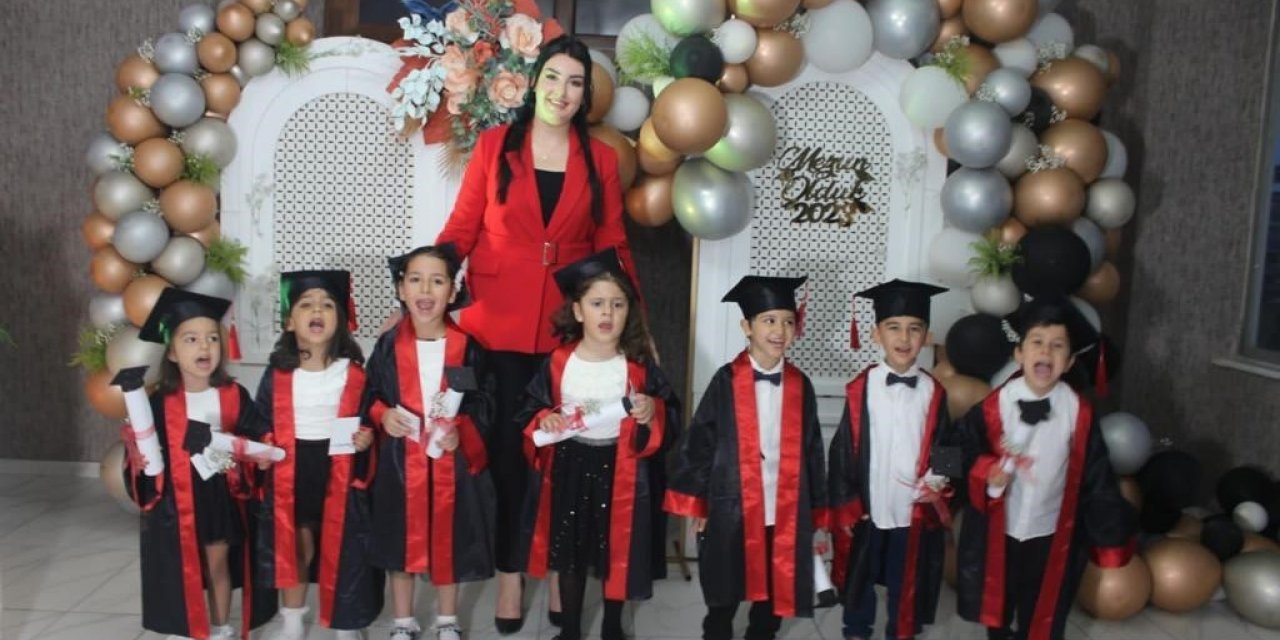 Ceyhan Fen Lisesi’ndeki anasınıfı ilk mezunlarını verdi