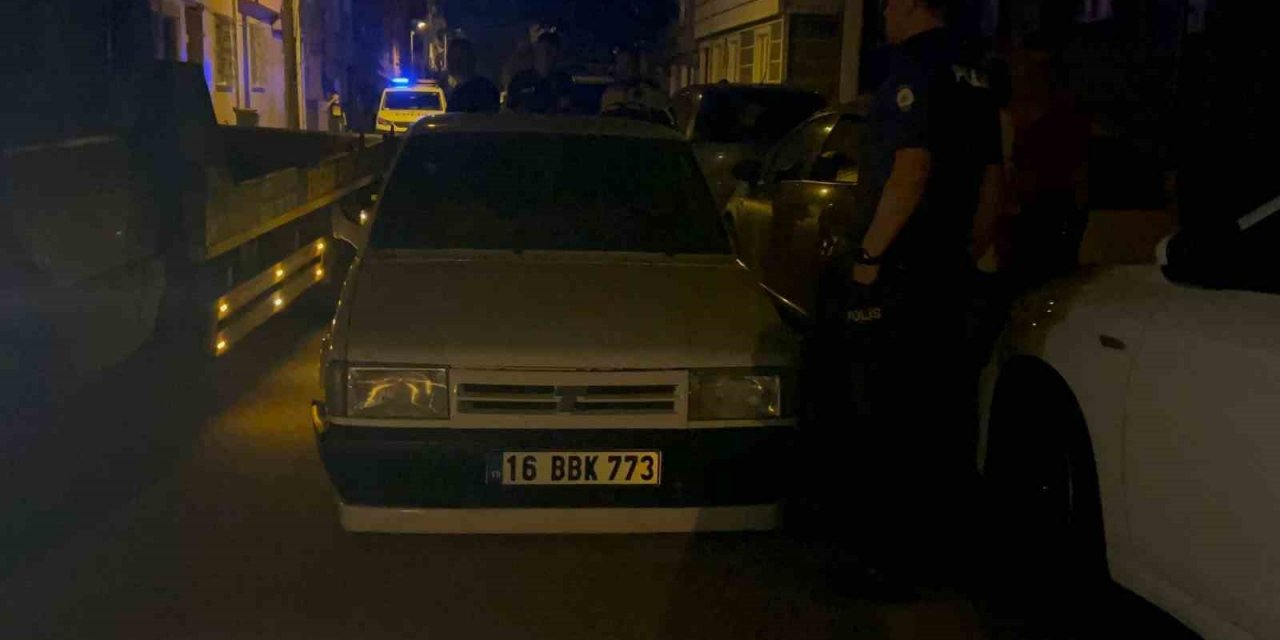 Nefes kesen kovalamacada aracını bırakıp kaçtı