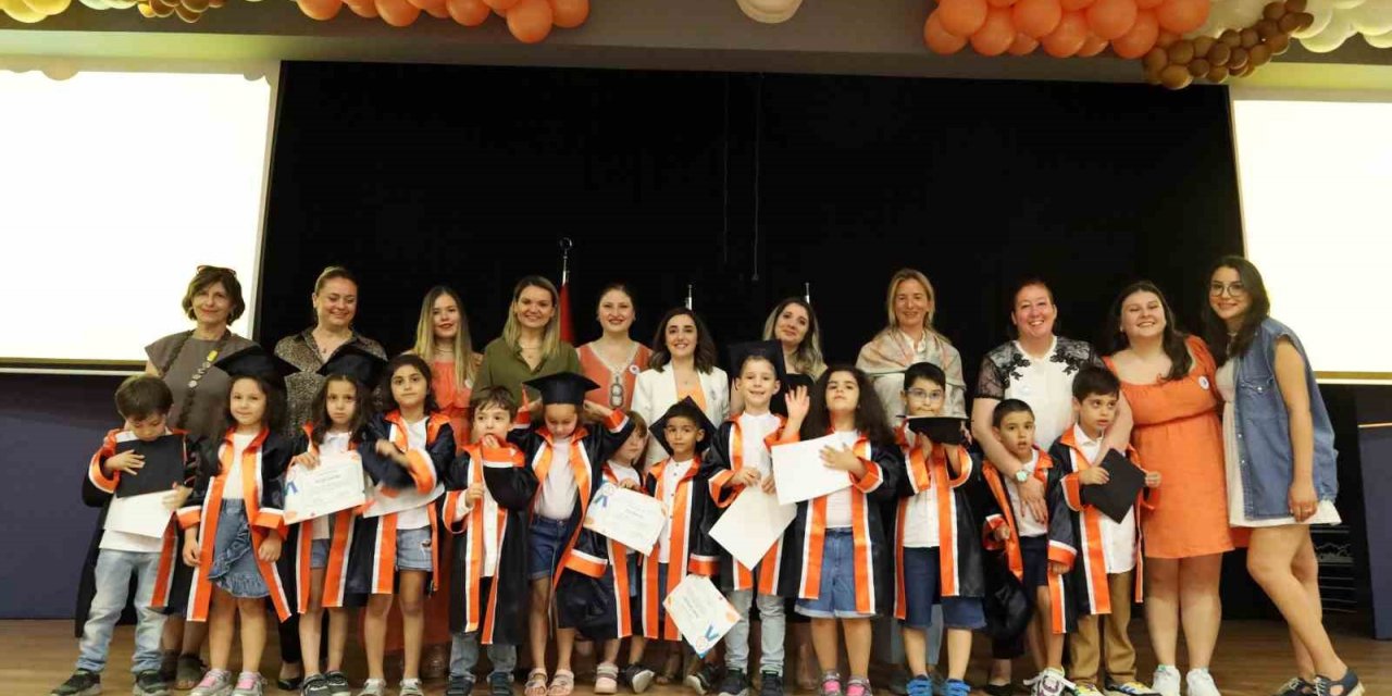 Beyaz Köşk Anaokulunda ilk mezuniyet heyecanı
