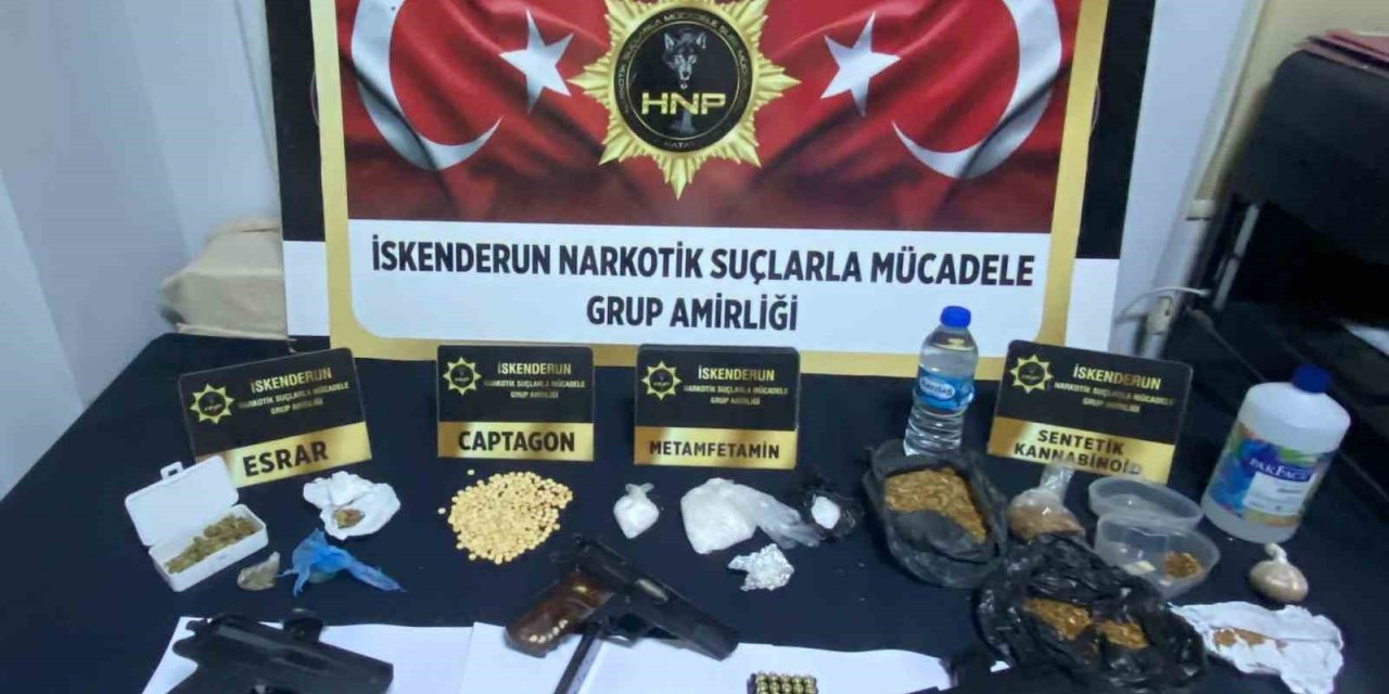 Hatay’da asayiş operasyonlarında 15 şüpheli yakalandı, 10’u tutuklandı