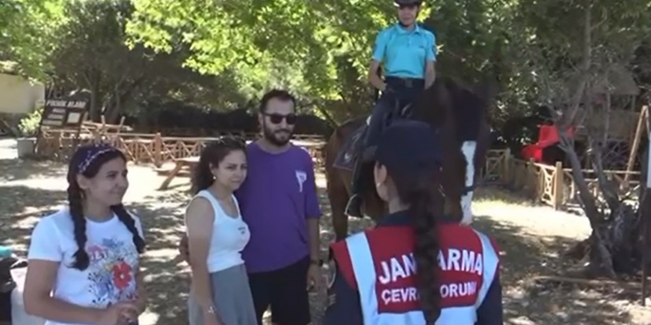 Jandarma orman yangınlarına karşı teyakkuzda