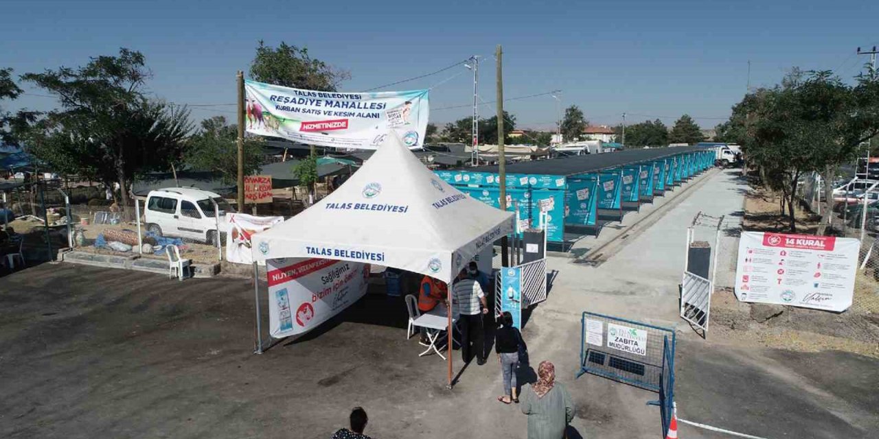 Talas’ta Kurban Satış Yerleri Kura İle Belirlendi