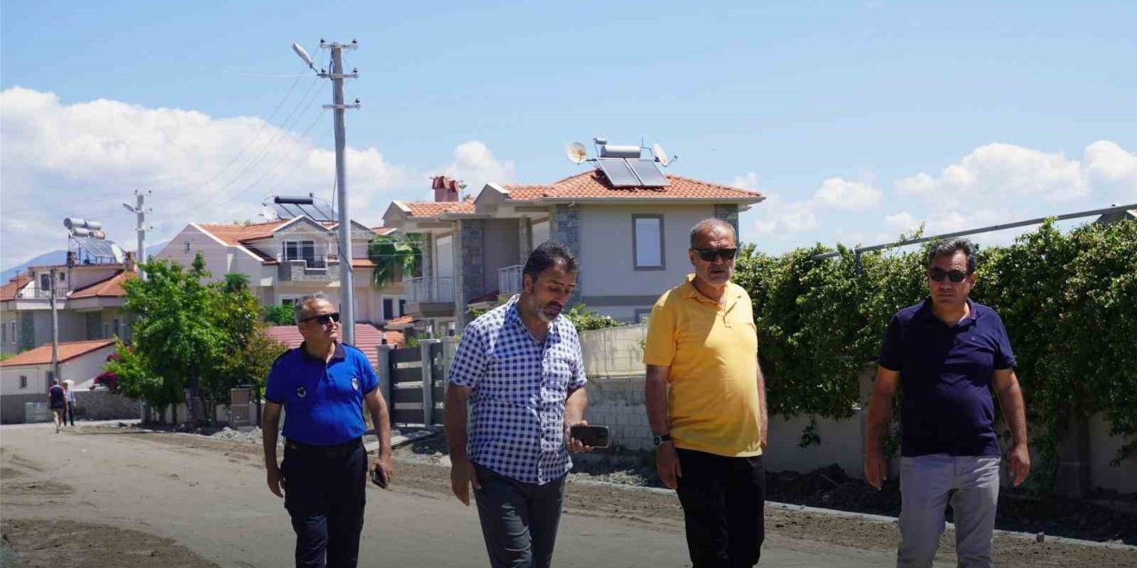 Ortaca Dalyan yollarına YİKOB desteği