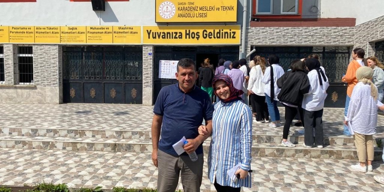 Oda Başkanı, kızının YKS heyecanına ortak oldu