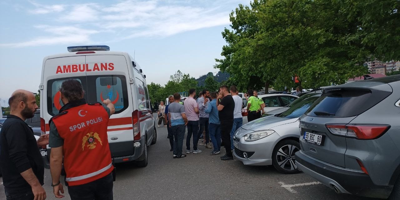 Samsunspor taraftarları kavga etti: 6 yaralı