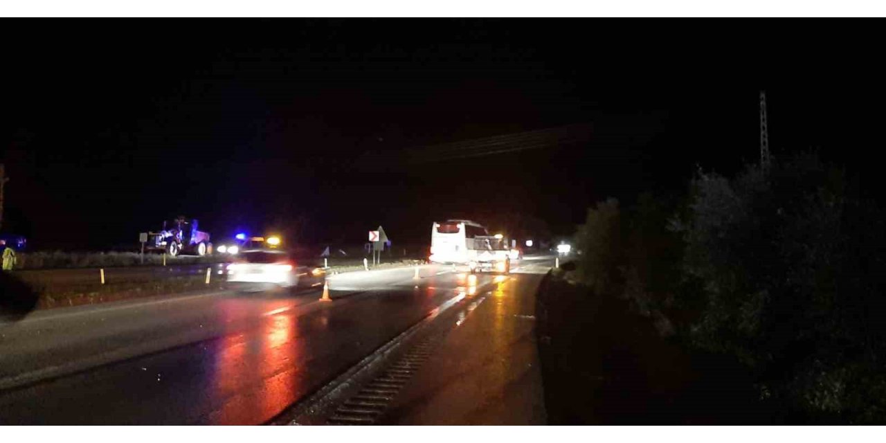 Selde kapanan Osmancık-Merzifon karayolu araç trafiğine açıldı