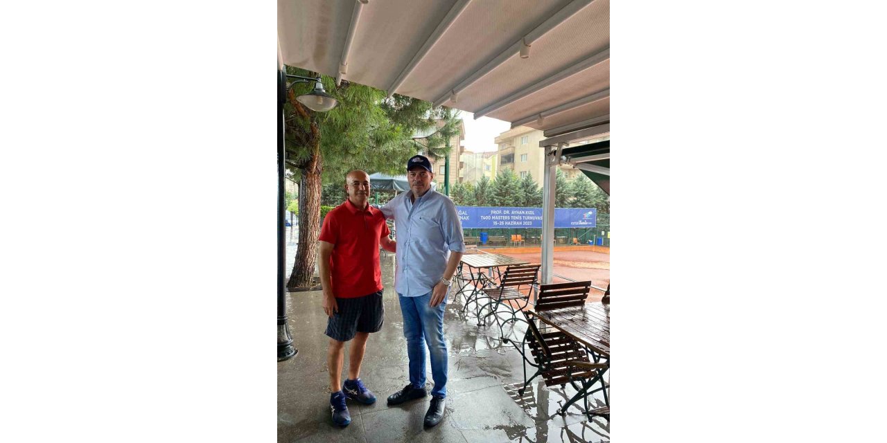 Prof. Dr. Ayhan Kızıl T400 Masters Tenis Turnuvası’nda 6. yıl heyecanı