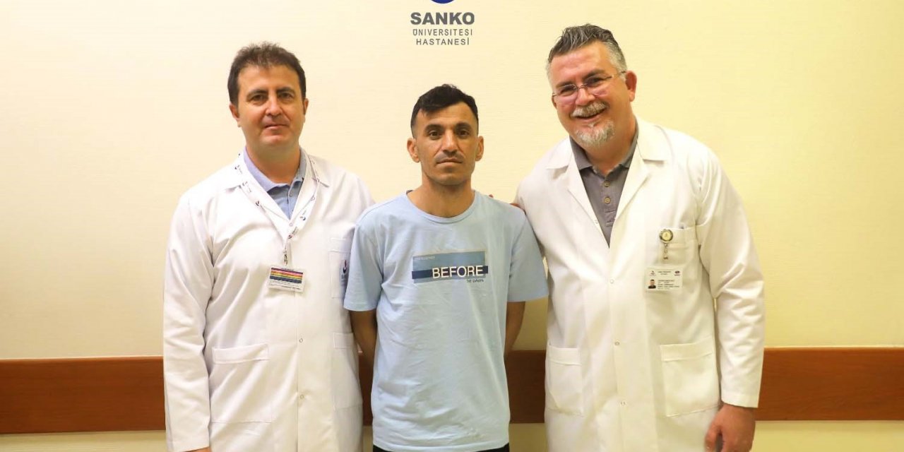 Güney Kore’den şifa için SANKO Üniversitesi Hastanesi’ne geldi