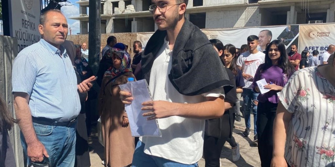 Kayseri’de YKS heyecanı 2’inci oturumla sürdü