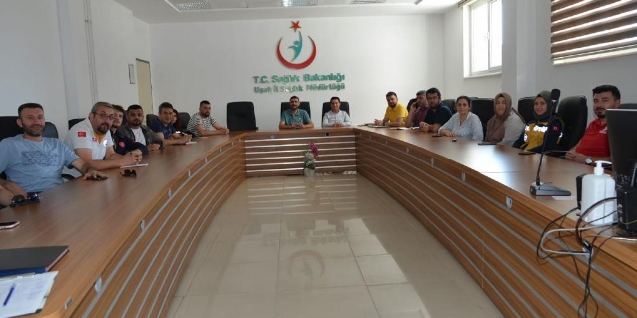 Acil sağlık çalışanlarıyla değerlendirme yapıldı
