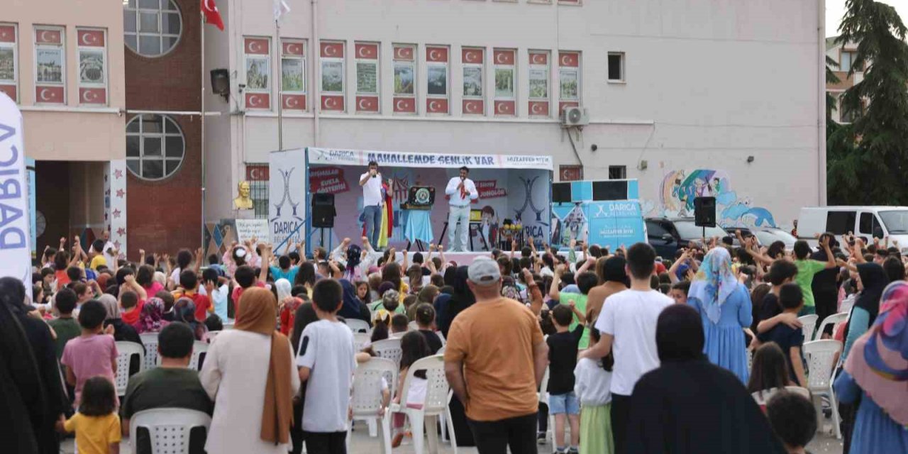 Yaz boyunca eğlence, çocukların ayağına gidiyor