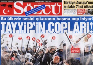 Sözcü'den görülmemiş ''fitne''