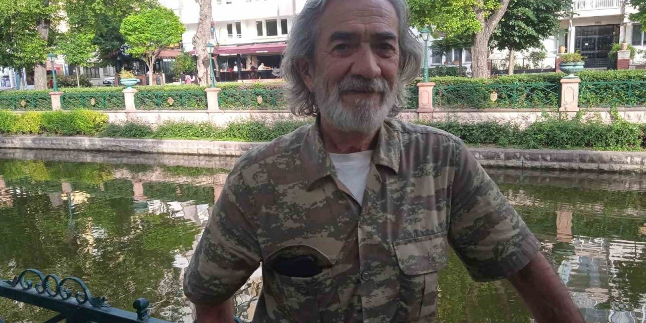 Porsuk’un kenarında emekli vatandaşların balık tutma keyfi