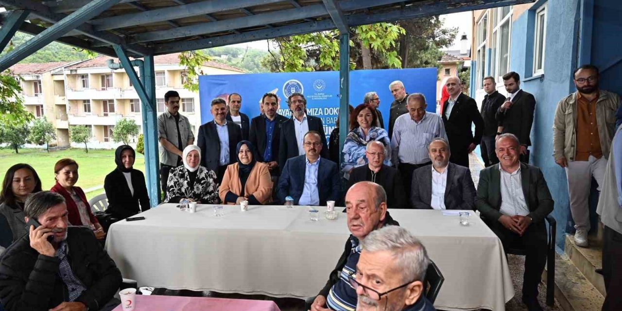 Başkan Aktaş’tan babalar gününde anlamlı buluşma