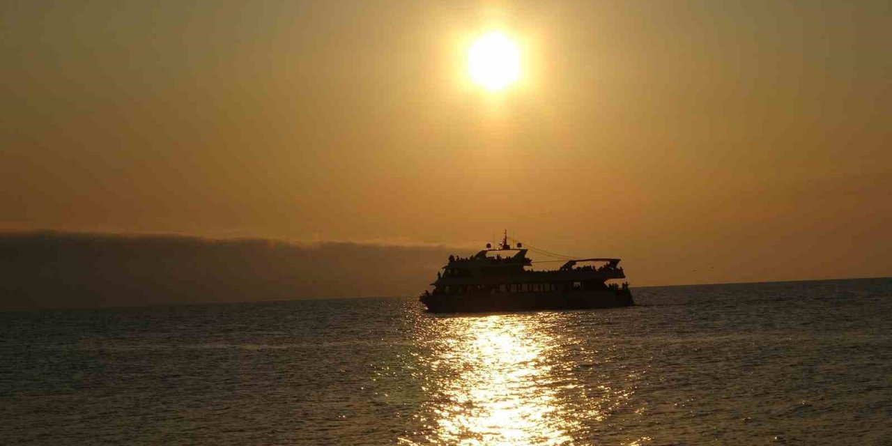 Trabzon’dan günbatımı manzaraları