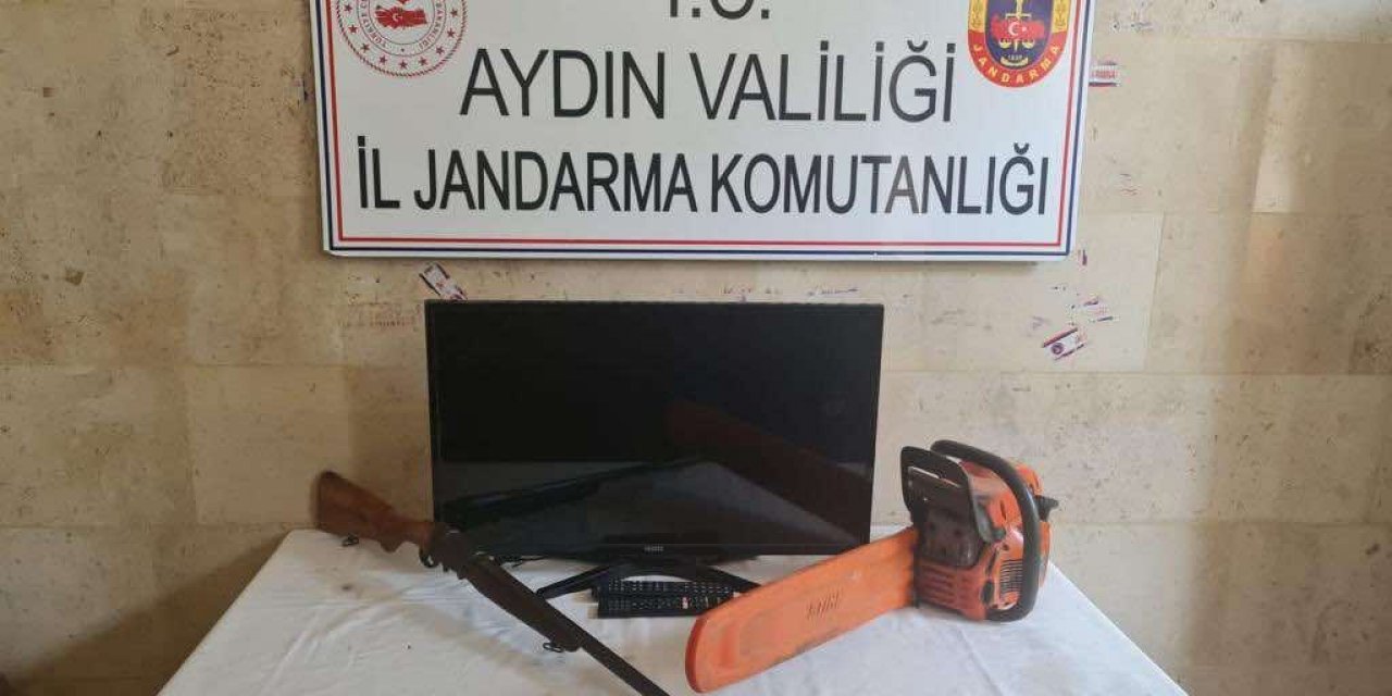 Hırsızlık şüphelisi çaldığı malzemeler ile birlikte yakalandı