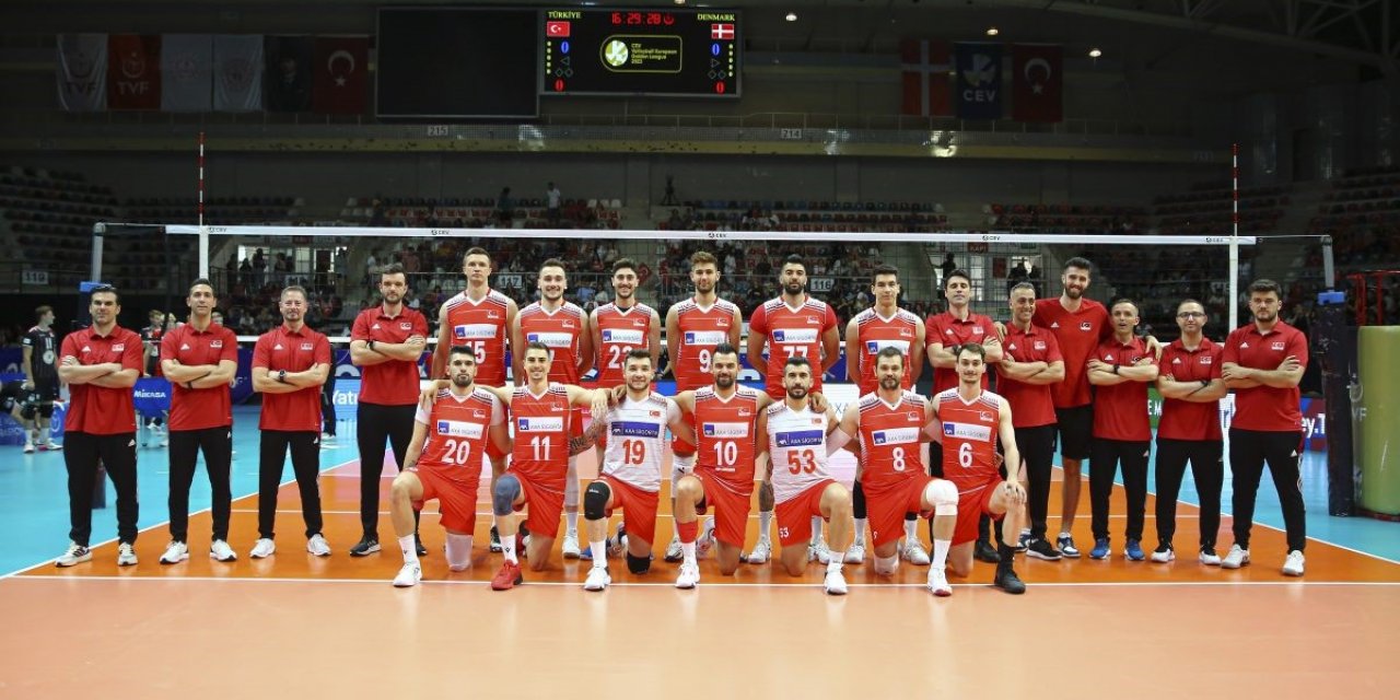 A Milli Erkek Voleybol Takımı’nın yarı finalde rakibi Çekya