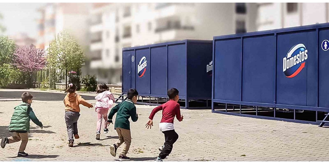 Domestos, deprem bölgesinde sürdürülebilir hijyen çalışmalarına desteğini sürdürdüğünü duyurdu