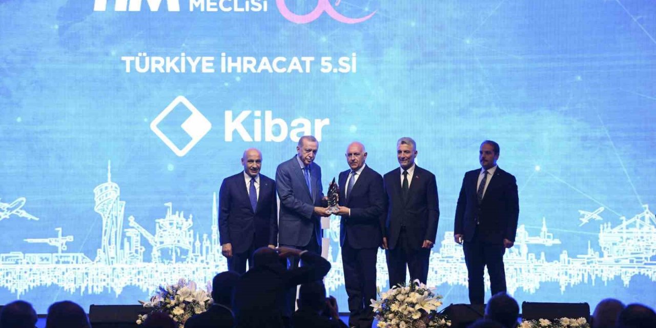 Kibar Holding’e TİM İhracat Ödülü