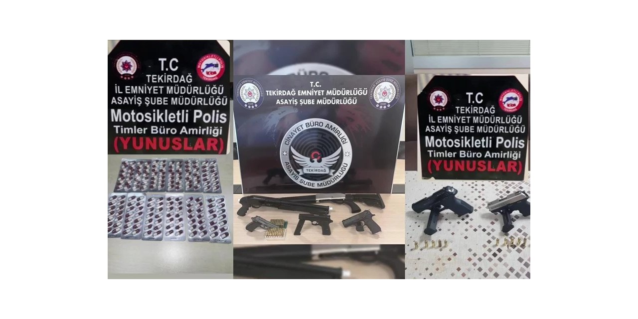 Tekirdağ’da çeşitli suçlardan aranan 147 kişi tutuklandı