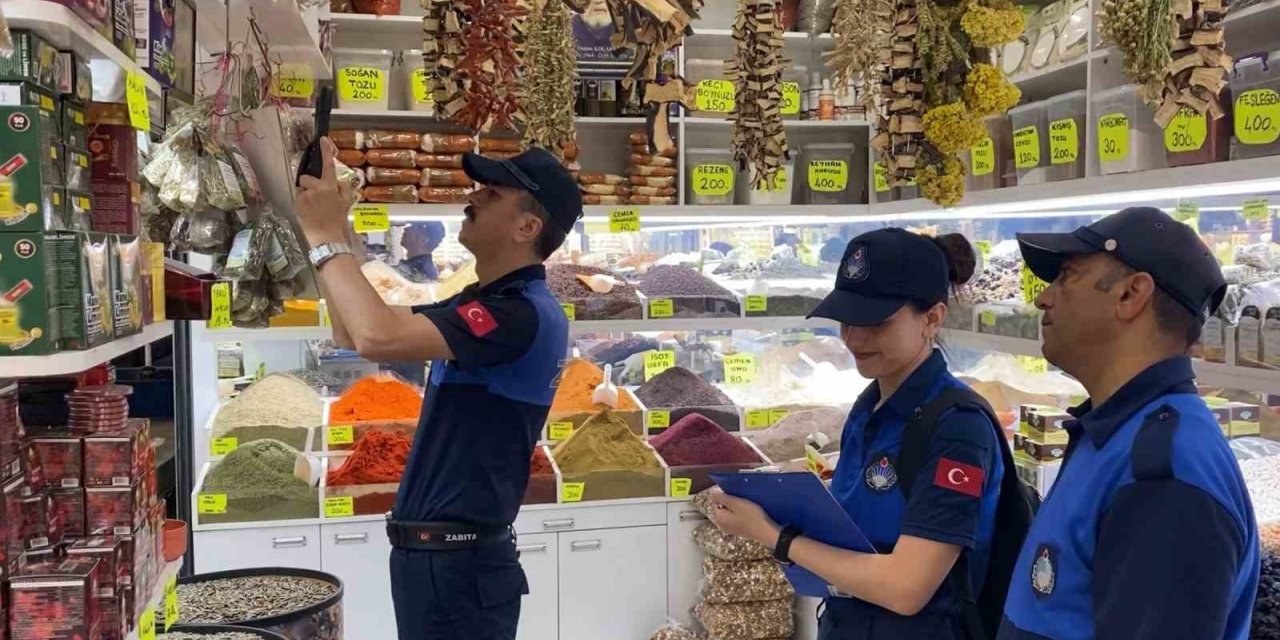 Melikgazi Belediyesi bayram öncesi fiyat denetimi yaptı