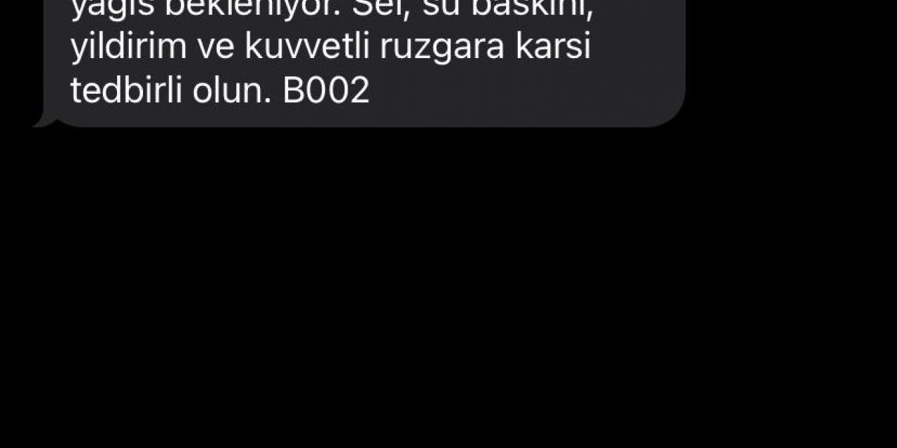 MGM’den sonra AFAD’da uyardı: “Kuvvetli lodos ve yağış bekleniyor”