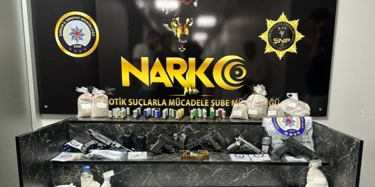 Şırnak’ta asayiş ve kaçakçılık operasyonu: 133 gözaltı