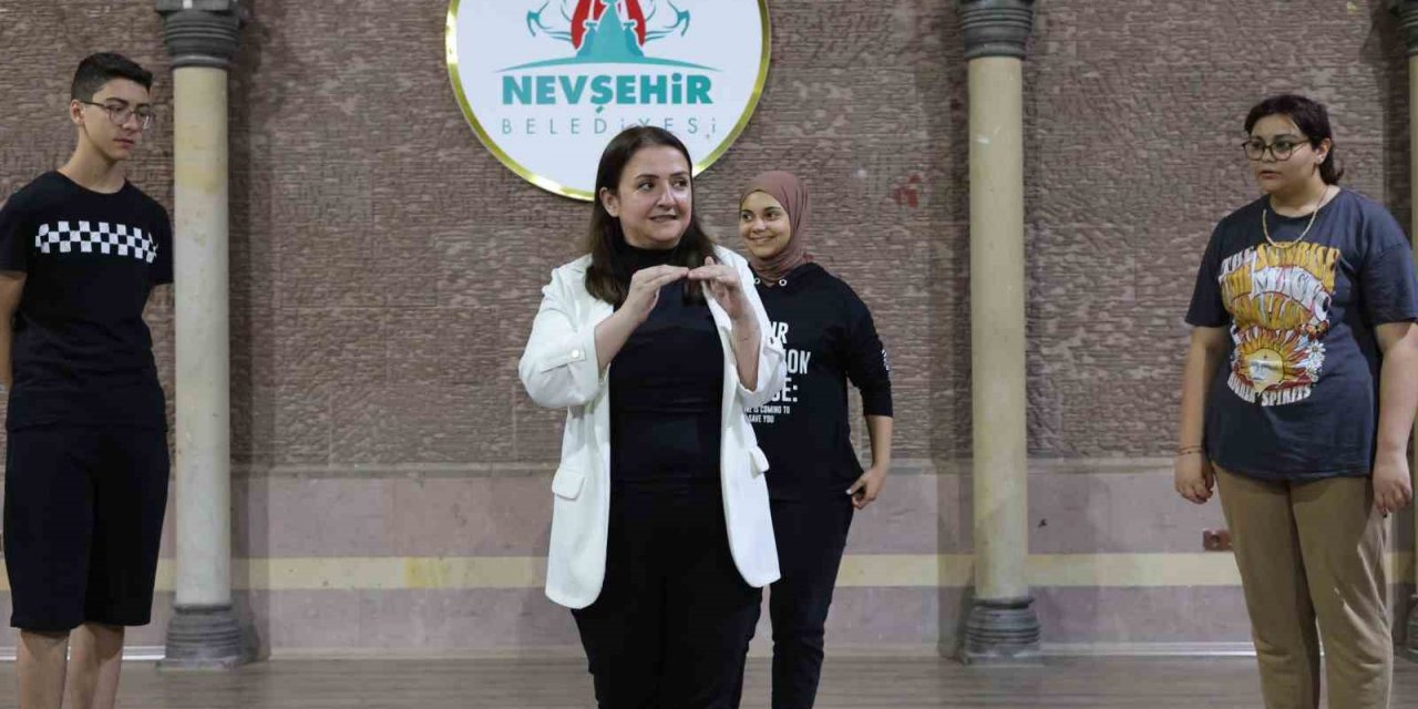 Nevşehir’de Drama ve Tiyatro kursu başladı