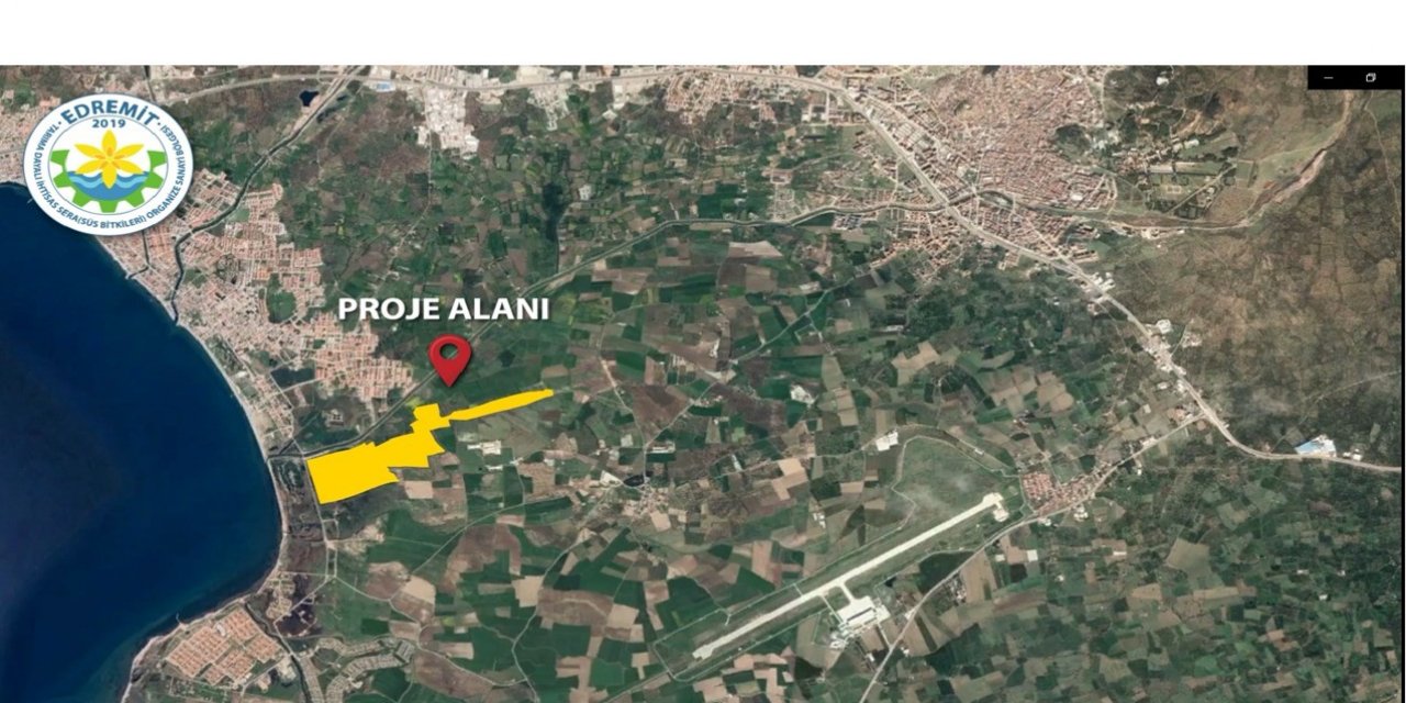 Edremit Tarıma Dayalı İhtisas Sera OSB’de parsel satışları başladı