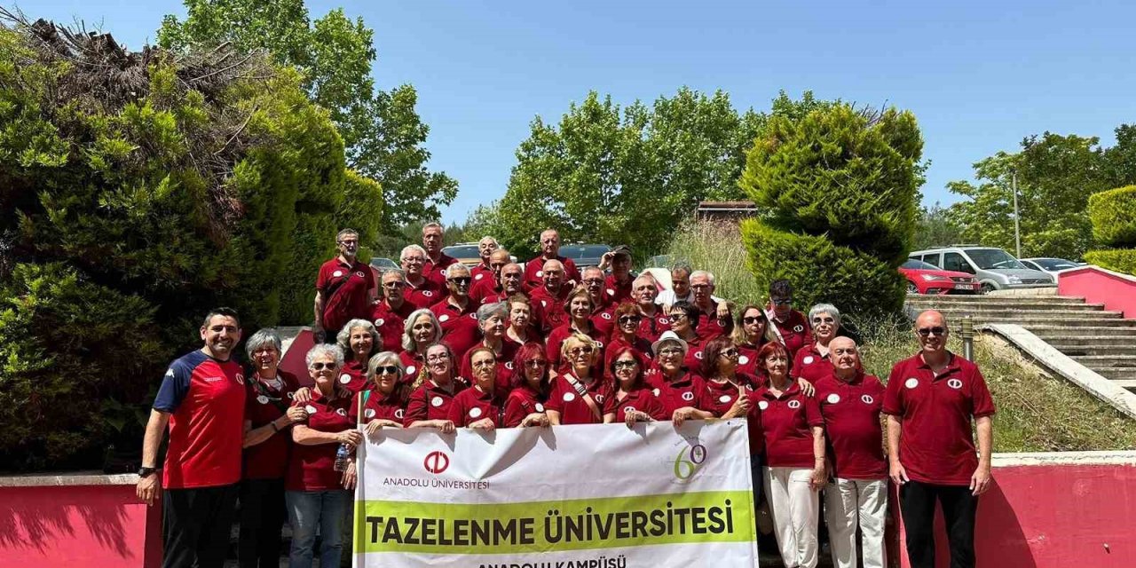 Anadolu Üniversitesi tazelenme olimpiyatlarına damga vurdu