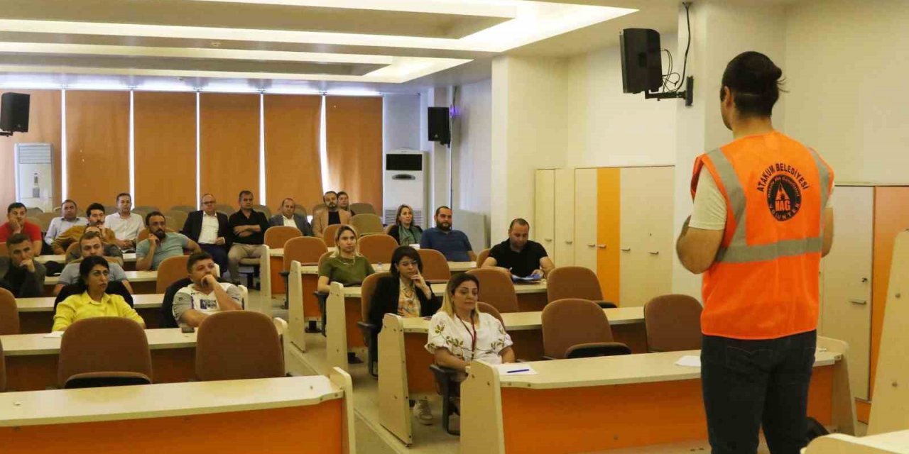 Atakum’da afet eğitimi
